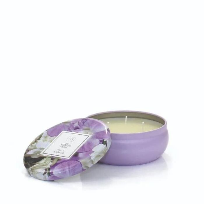 Ashleigh & Burwood 3 Wick Candle Tin - Freesia & Orchid